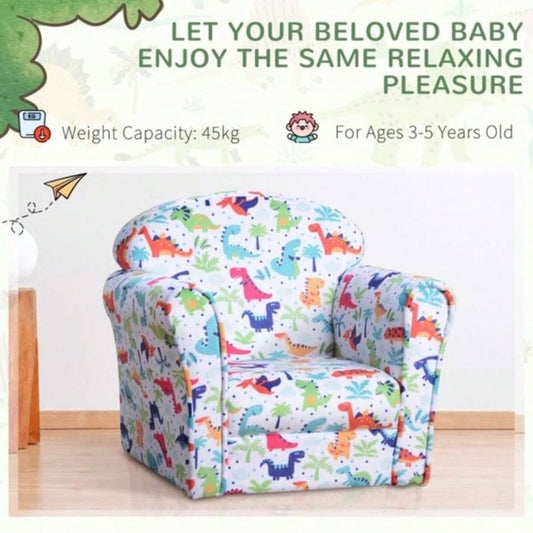 Kid39; s Sofa Armchair with Design and Thick Padding Prohibited by