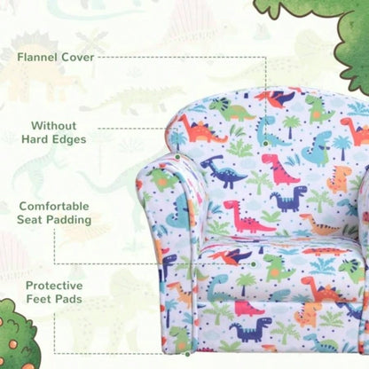 Kid39; s Sofa Armchair with Design and Thick Padding Prohibited by