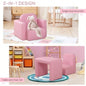 2 - in - 1 Multifunctional Kids Sofa - Pink Prohibited by