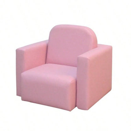2 - in - 1 Multifunctional Kids Sofa - Pink Prohibited by