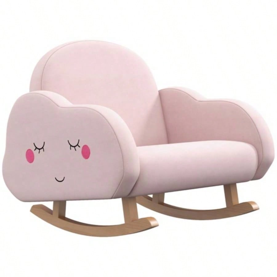 Kids Rocker Armchair - Pink Prohibited by