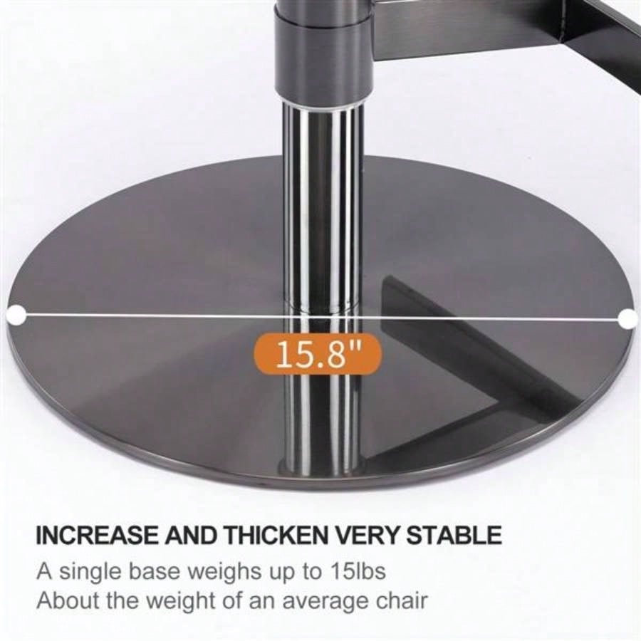 Black Titanium Stainless Steel Bar Stools, Grade Modern Leather Bar Chair with Backrest, Swivel Adjustable Height Kitchen Counter and Dining Room Brown 1pc