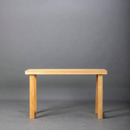 35.8 Inch Solid Wood Console Table Entryway, Sofa Table Narrow Entryway Table Hallway, Behind Couch, Living Room, Foyer, Wood Color