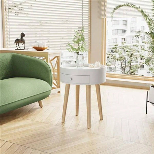 18H Storage Drawer Bedside Table Bedside Table Sofa Side Coffee Table Furniture Living Room