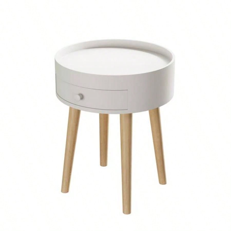 18H Storage Drawer Bedside Table Bedside Table Sofa Side Coffee Table Furniture Living Room