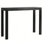 46 inch Pinewood Entryway Table, Console Table Entrance Table, Narrow Sofa Table Living Room Entryway Hallway, Black