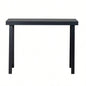 43.3 Inch Solid Wood Console Table Entryway, Sofa Table Narrow Entryway Table Hallway, Behind Couch, Living Room, Foyer, Black
