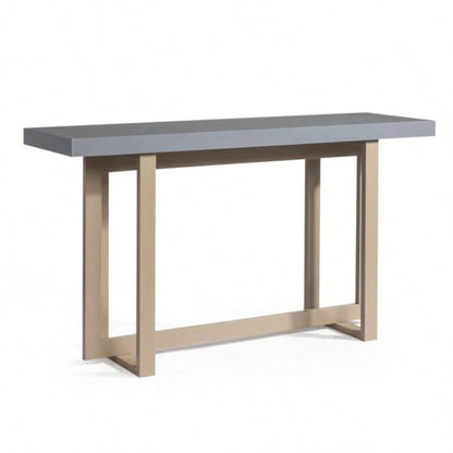 Modern Wood Entryway Console Table Sofa Table, Long Entryway Table Hallway Living Room Foyer Corridor Bedroom,