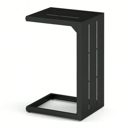 Versatile C - Shaped End Table Convertible Coffee Table