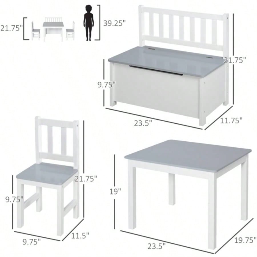 Kids Desk and Chair Set