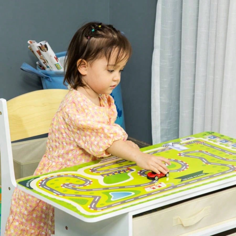Kids Activity Table and Chairs Set