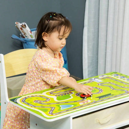 Kids Activity Table and Chairs Set