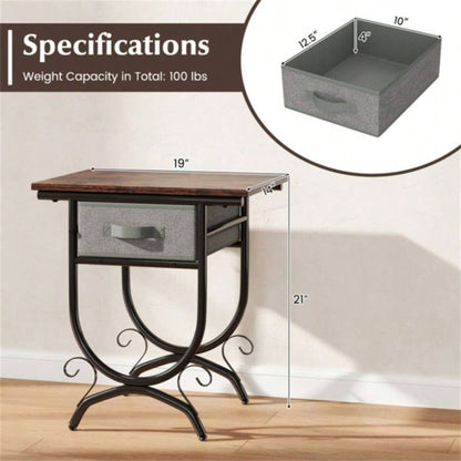 Side table/coffee table/bedside table