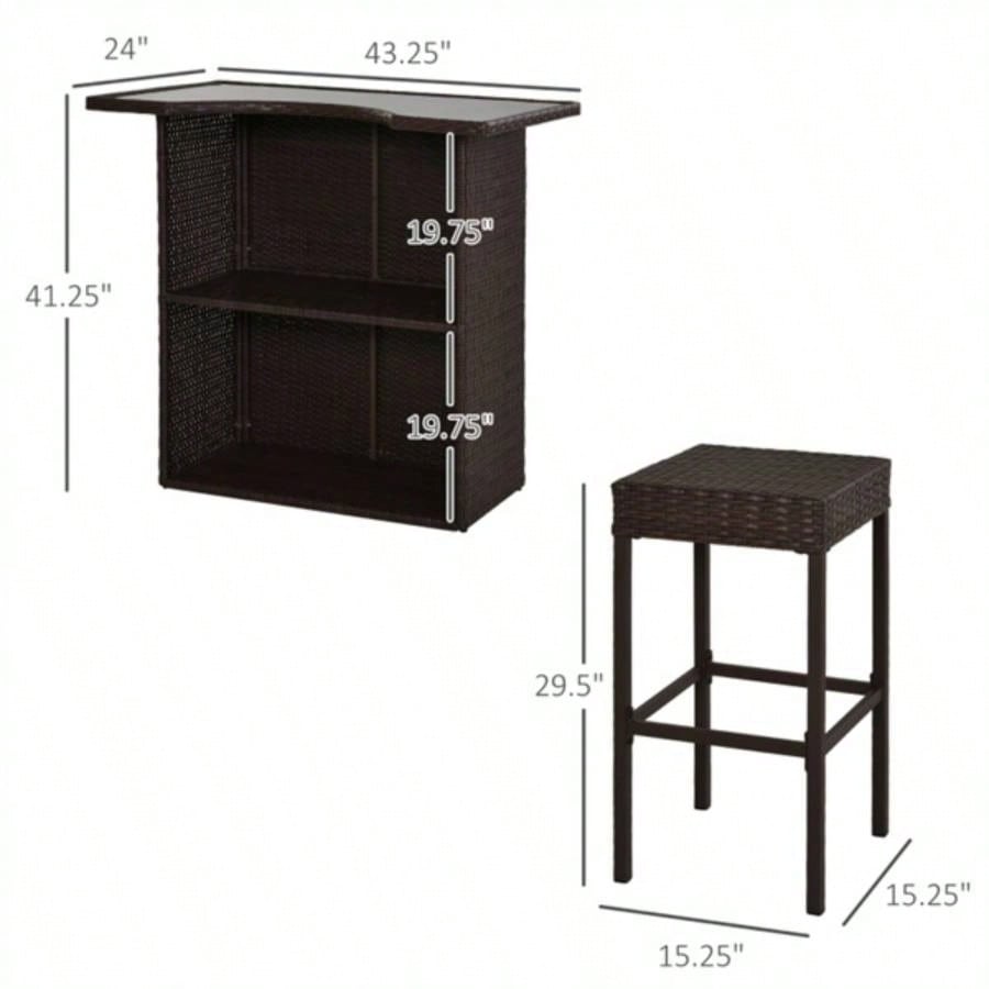 Tavern table and chair set