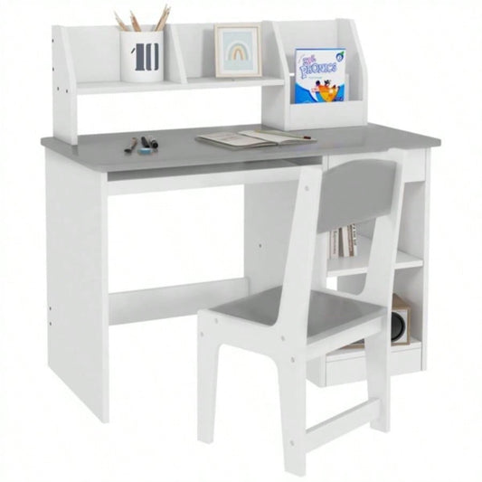 Kids Desk and Chair Set