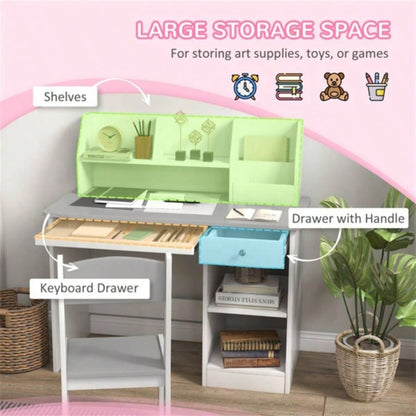 Kids Desk and Chair Set