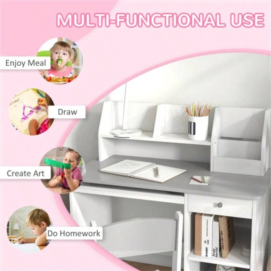 Kids Desk and Chair Set