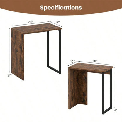 2 - in - 1 Coffee Table Set/ End Table