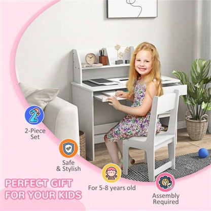 Kids Desk and Chair Set