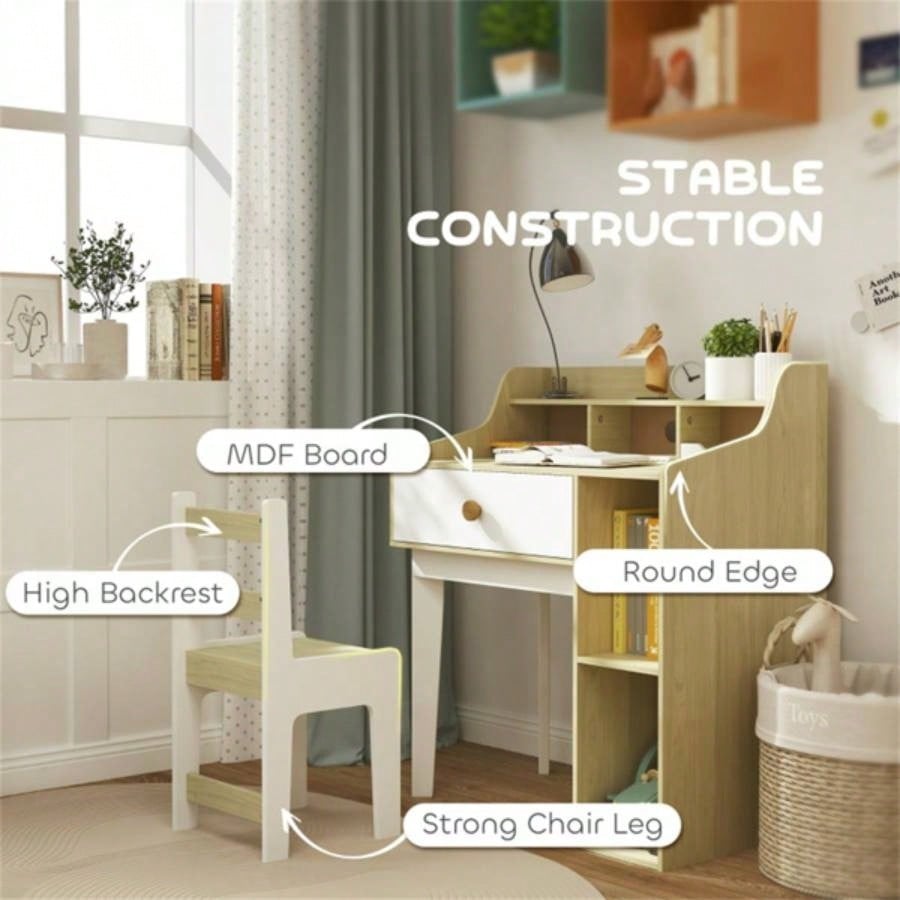 Kids Desk and Chair Set