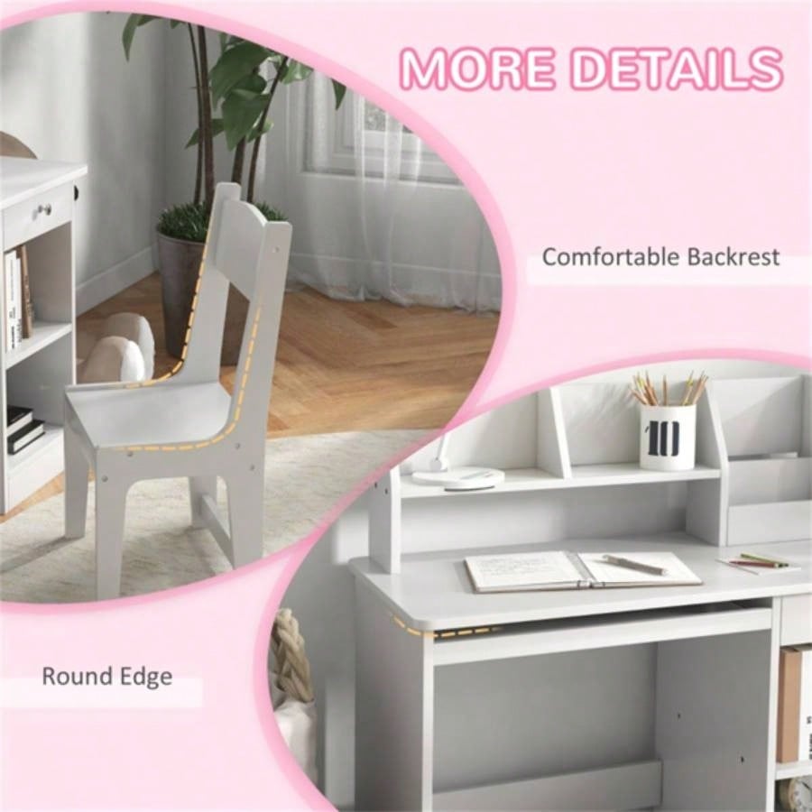 Kids Desk and Chair Set