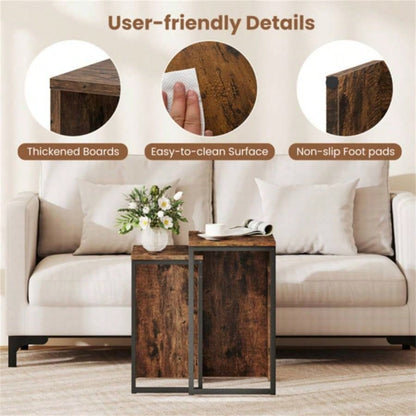 2 - in - 1 Coffee Table Set/ End Table