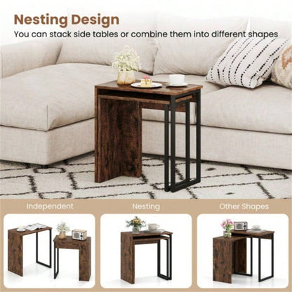 2 - in - 1 Coffee Table Set/ End Table