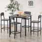 Pub Table and ChairNot Supported non - defective remorse returns