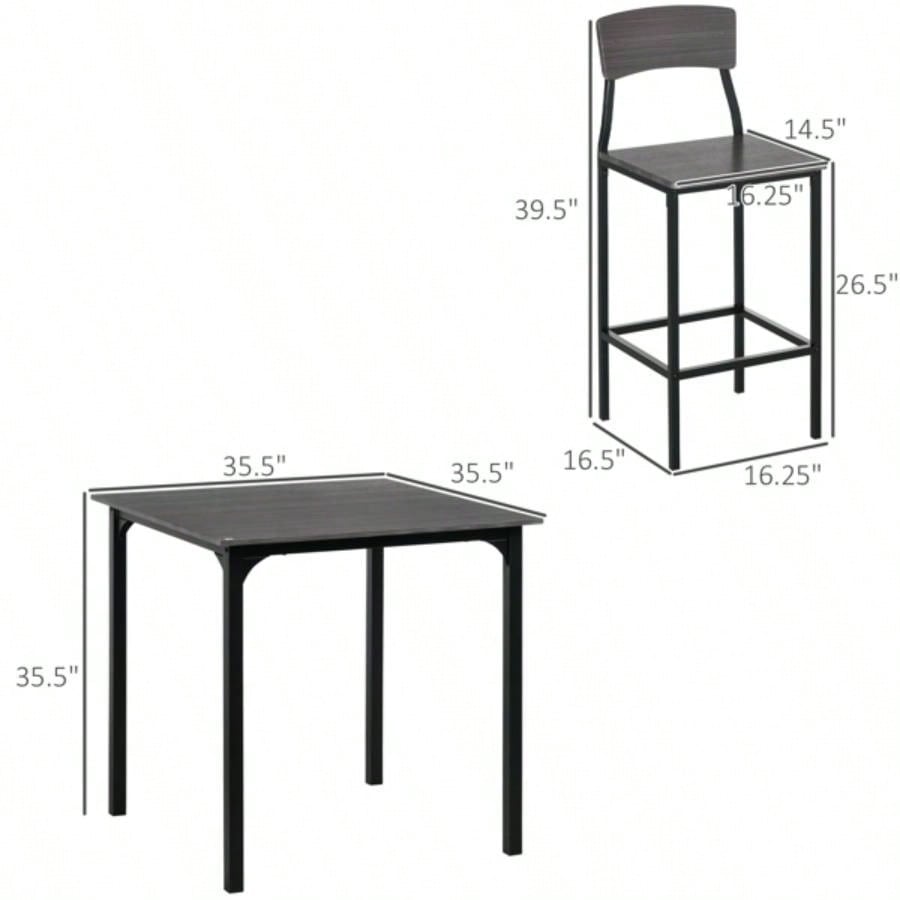 Pub Table and ChairNot Supported non - defective remorse returns