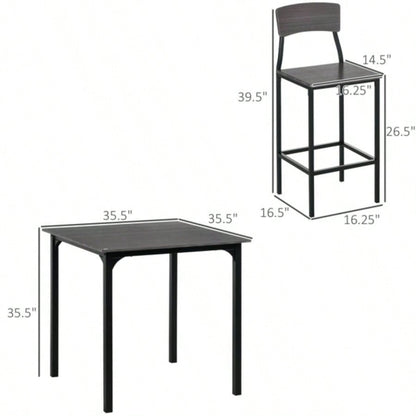 Pub Table and ChairNot Supported non - defective remorse returns