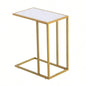 Marble Simple C - Side Table 30x48x61cm White