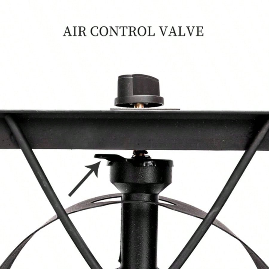 Outdoor Camp Stove High Pressure Propane Gas Cooker Portable Cast Iron Patio Cooking Single 75000 - BTU