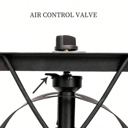 Outdoor Camp Stove High Pressure Propane Gas Cooker Portable Cast Iron Patio Cooking Single 75000 - BTU