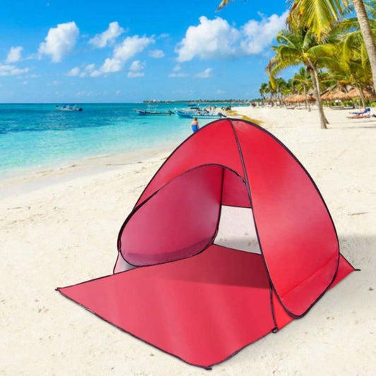 Up Beach Tent Shade Shelter Anti - Automatic Waterproof Tent Canopy 2/3 Man/ Net Window Storage Bag Outdoor Beach Camping Fishing Park Lake