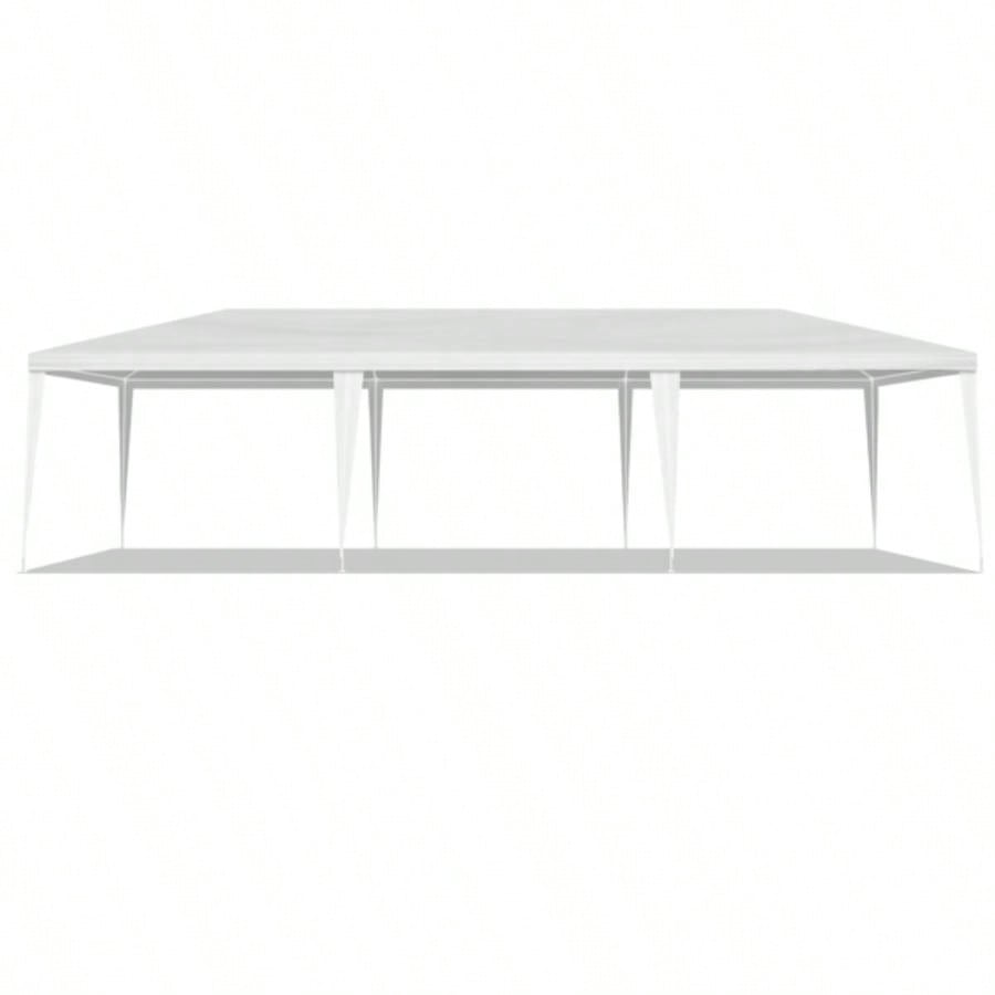 10#39; 30#39; Outdoor Party Tent with 8 Removable Sidewalls, Waterproof Canopy Patio Wedding Gazebo, White