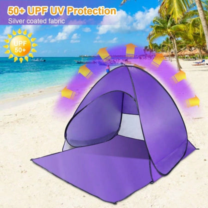 Up Beach Tent Shade Shelter Anti - Automatic Waterproof Tent Canopy 2/3 Man/ Net Window Storage Bag Outdoor Beach Camping Fishing Park Lake