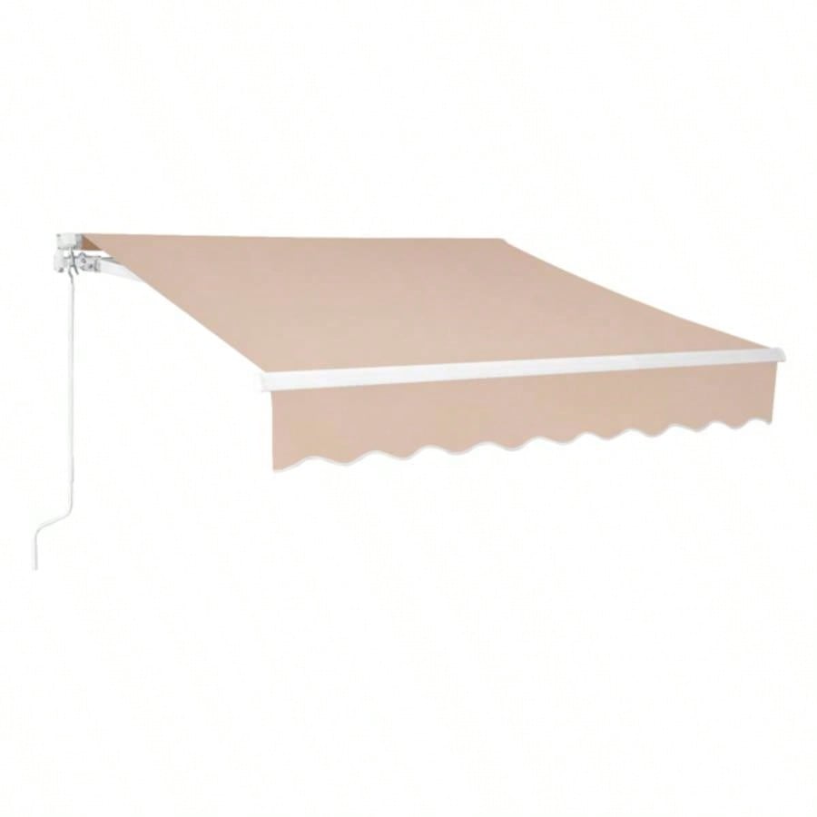 98.4Dx 117x 59H retractable awning Khaki