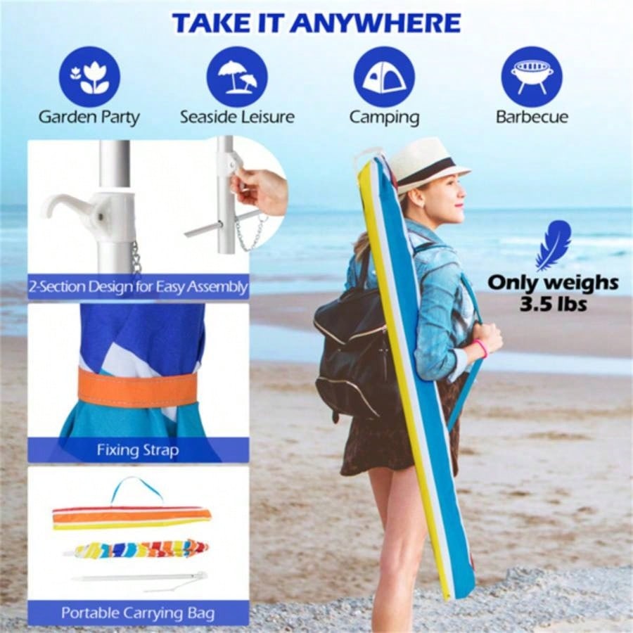 6.5 Feet Beach - Multicolor