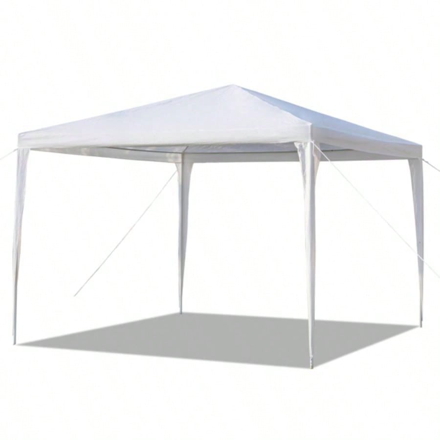 3x Waterproof Tent with Tubes White