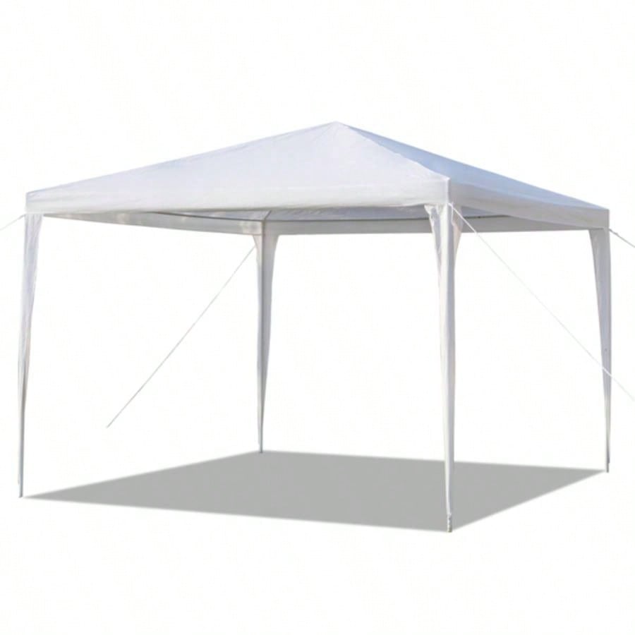 3x Waterproof Tent with Tubes White