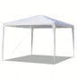 3x Waterproof Tent with Tubes White