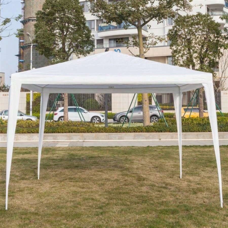 3x Waterproof Tent with Tubes White