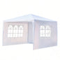 3x Three Sides Waterproof Tent with Tubes White