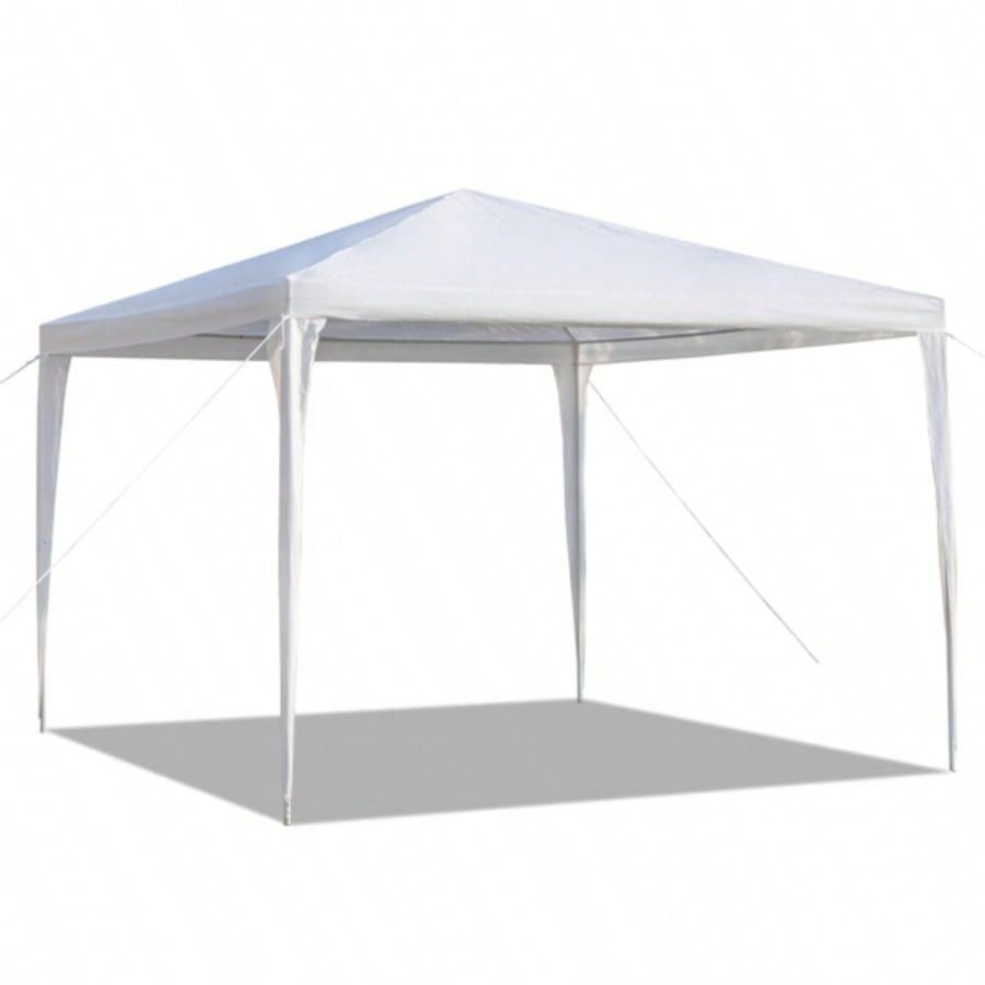 3x Waterproof Tent with Tubes White