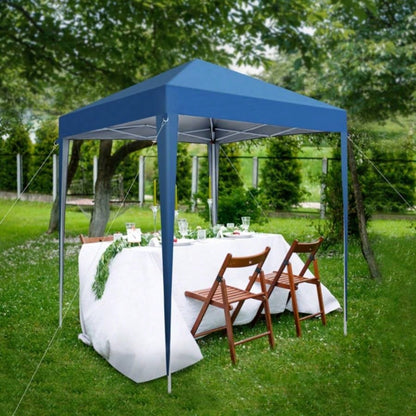 2x 2m Practical Waterproof Right - Angle Folding Tent Blue
