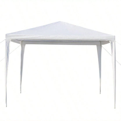 3x Four Sides Portable Home Use Waterproof Tent with Tubes White