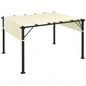 10x 10ft Gazebo Canopy, Pergola Shade Cover White