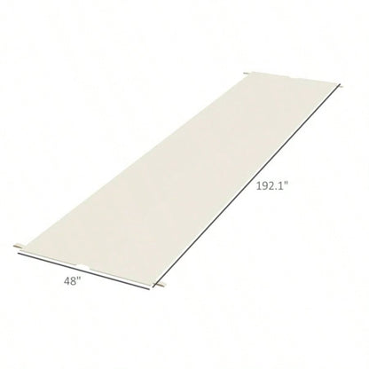 10x 10ft Gazebo Canopy, Pergola Shade Cover White