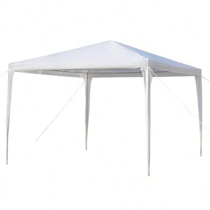 3x Four Sides Portable Home Use Waterproof Tent with Tubes White