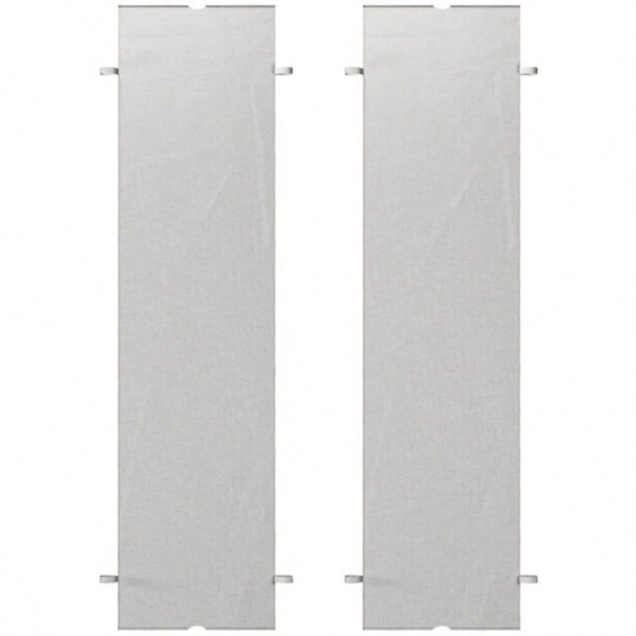 10x 10ft Gazebo Canopy, Pergola Shade Cover Light Gray